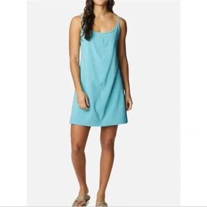 Columbia Pleasant Creek Athletic Dress Built In Bra Shorts TURQOISE small